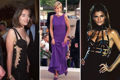 What Are Gianni Versaces Most Famous Dresses From Liz Hurleys Safety