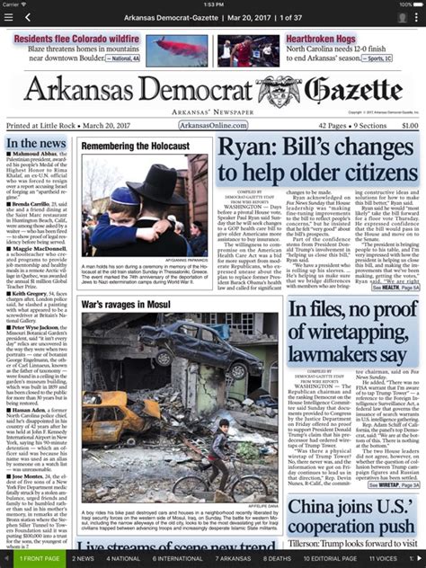 Arkansas Online The Arkansas Democrat Gazette On The App Store