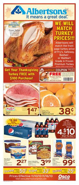 Because turkey day doesn't always go. The Best Albertsons Thanksgiving Dinner - Best Diet and ...