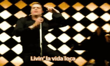 Livin' la vida loca won the award for best dance video. queue: livin' la vida loca | Tumblr