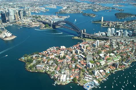 Filesydney Harbour Bridge From The Air Wikimedia Commons