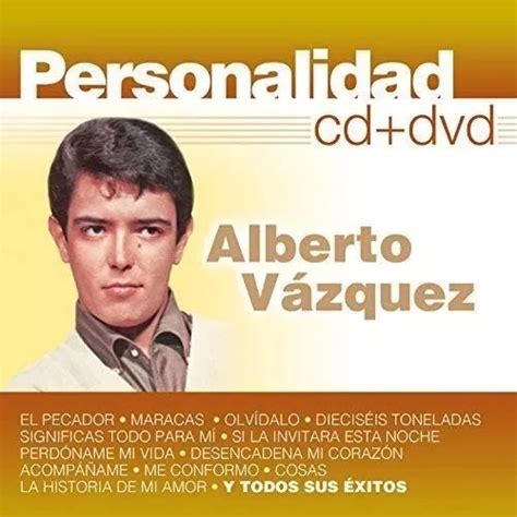 Alberto Vázquez Personalidad Cddvd Música Nuevo