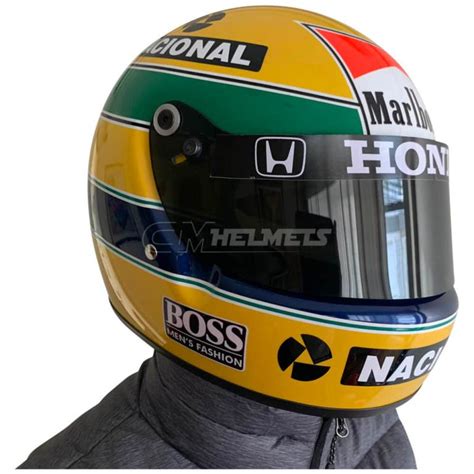 Ayrton Senna F1 Full Scale Replica Helmets Cm Helmets
