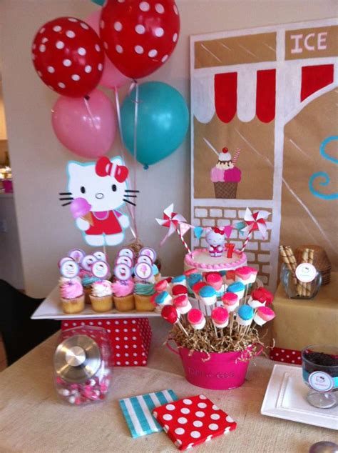 No hello kitty birthday party would be complete without a hello kitty cake! Hello Kitty Birthday Party Ideas | Photo 1 of 17 | Catch ...