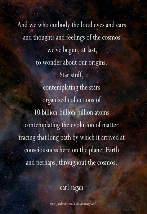 We Are Stardust Cosmic Quotes Carl Sagan Star Quotes