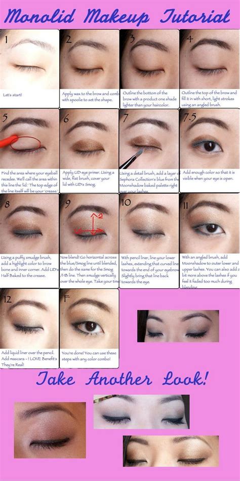 How To Apply Makeup On Monolid Eyes Makeupview Co