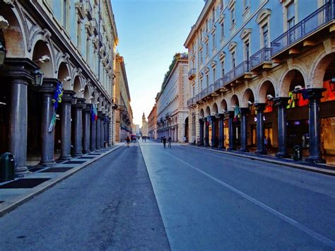 Foto Via Roma Torino Piedmont Italia