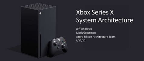 Microsoft Reveals More Xbox Series X Soc Details