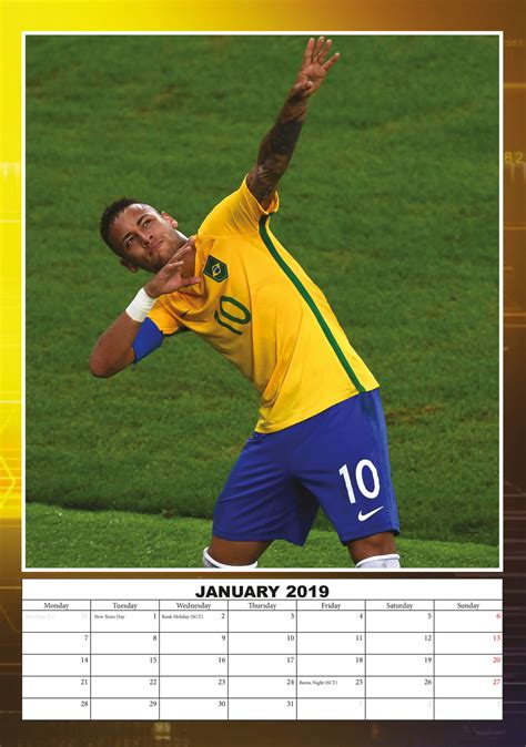 Neymar - Calendars 2021 on UKposters/EuroPosters