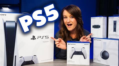 Playstation 5 Unboxing With Accessories Youtube