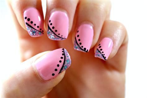 Classy Nail Designs Pink Nail Designs Simple Nail Art Designs Short