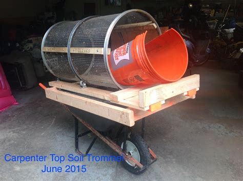 It is not completed yet and is held together with clamps for now. Trommel Compost Sifter | Composting, Gardens and Garden ideas