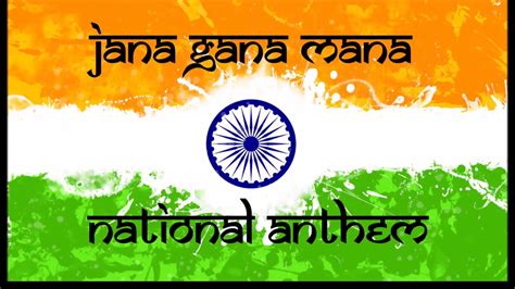 Jana Gana Mana Full 5 Stanzas Complete National Anthem Of India