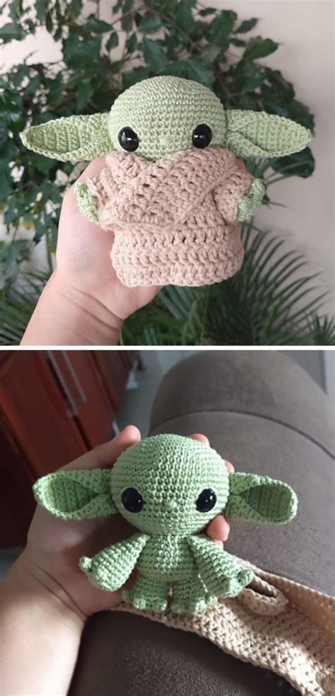 Baby Yoda Crochet Blanket Amelias Crochet