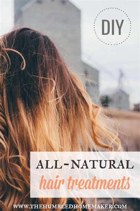 Diy All Natural Hair Treatments