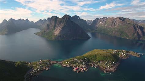 Lofoten Islands Is An Archipelago In The County Of Nordland Norway Is