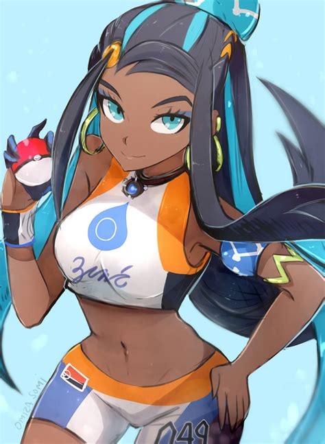 Pokemon Nessa By Omiza Zu On Deviantart