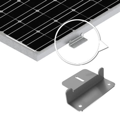 2 Sets Of Renogy Solar Panel Mounting Z Bracket Set Of 4 Units Rv Boat