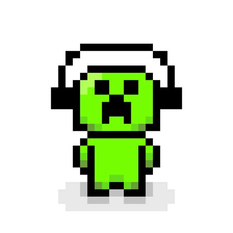 Pixilart Pixel Art Creeper Minecraft By Toddyn 8bits