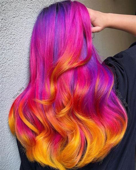 16 Bold Hair Colors To Try In 2019 Bold Hair Color Hair Colour