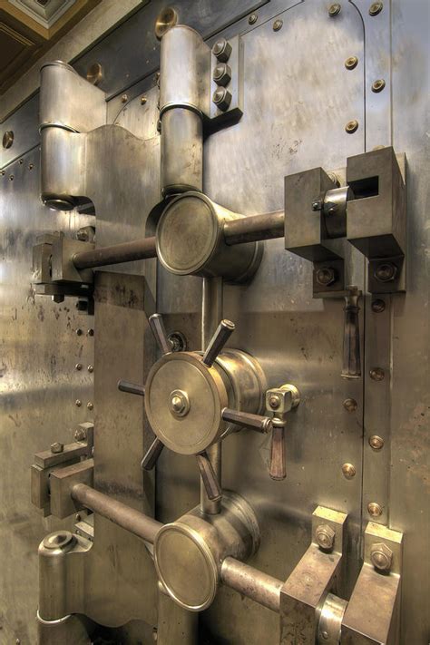 Old Bank Vault In Historic Building Photograph By David Gn