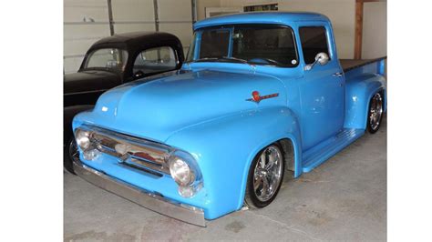 More listings are added daily. Grabber Blue 1956 Ford F-100 Restomod Commands Attention