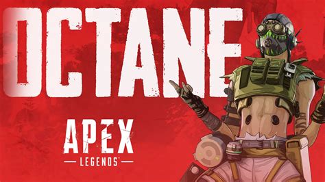 Apex Legends Octane In Red Background 4k Hd Octane Wallpapers Hd