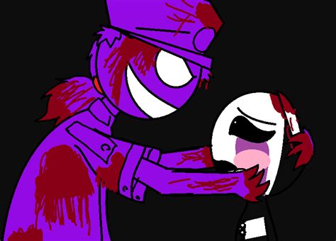 Vincent And The Puppet Aka Purple Guy By Saby345 On Deviantart