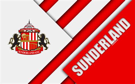 Sunderland Logo Sunderland A F C Crest Badge Outside The Ground Stock