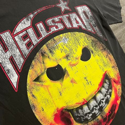 Hellstar Hellstar Smiley Face T Shirt Grailed