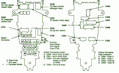 1992 Honda Accord Fuse Box Diagram Auto Fuse Box Diagram