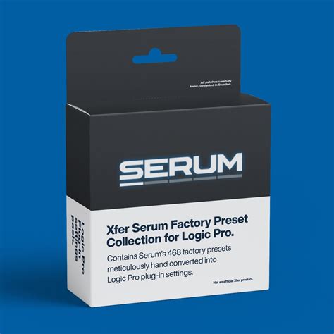 All Brilliant Xfer Serum Factory Presets Converted Into Logic Pro