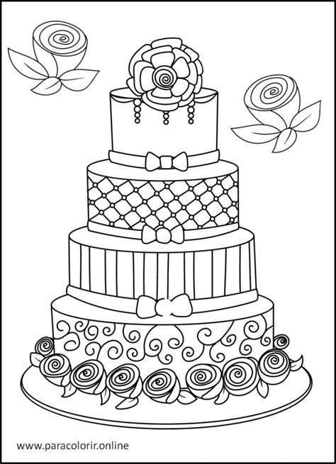 Desenhos De Casamento Para Colorir Para Colorir