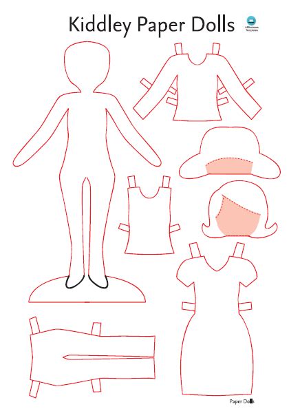 How To Make A Paper Doll Dress Template An Easy Way To Start Is To