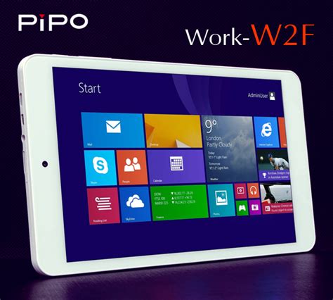 Pipo Work W2f Is A New 8 Inch Windows Tablet Priced At 112 Tablet News