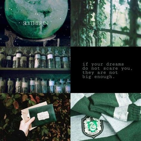 Slytherin Aesthetic Green Mood Potions And Dungeons Harry Potter