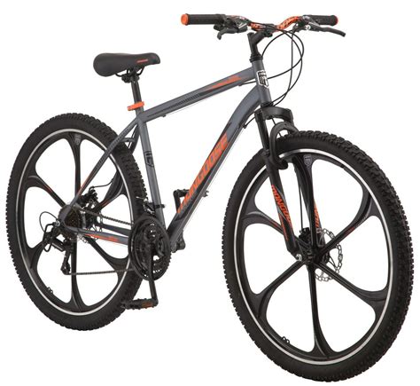 Mongoose 29 Mens Billet Mountain Bike Steel Frame Bicycle 21 Speed