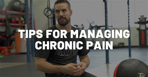 3 Quick 3 Quick Tips For Managing Chronic Pain