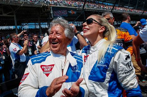 Indy 500 Lady Gaga Ride With Mario Andretti Billboard