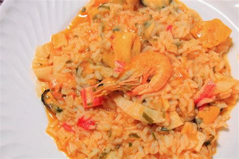 Es un arroz caldoso con marisco pero estaba tan sumamente rico que digo, tiene que ser el arroz caldoso del señor señor. Receitas ao Desafio: Arroz de Marisco Express