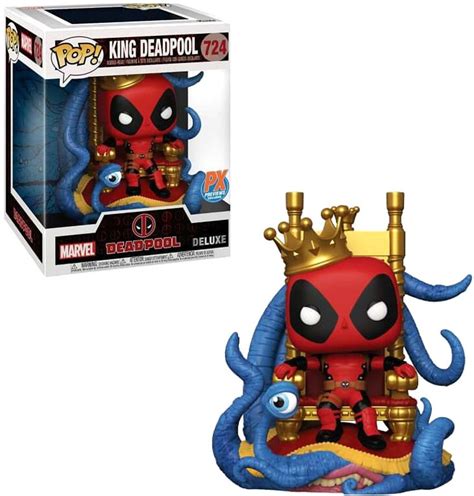 Funko Marvel Pop Marvel King Deadpool Exclusive 6 Deluxe Vinyl Figure