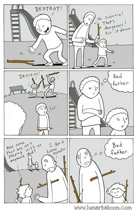 Father And Son Comics Bad Parenting Quotes Parenting Humor Bad Father
