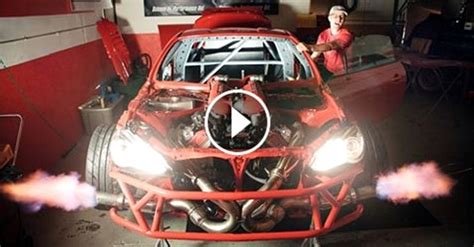 Ferrari Engine In A Toyota พร้อมติดเครื่อง ดริฟท์โชว์ความแรงข้ามสาย