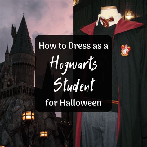 ¡cómo Crear Un Disfraz De Uniforme De Estudiante De Hogwarts Para