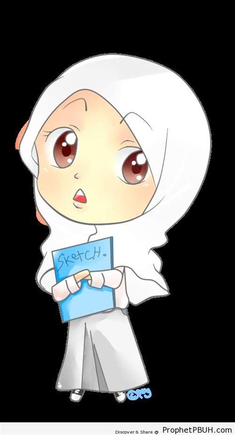 Chibi Hijabi Artist Chibi Drawings Cute Muslim Characters Prophet