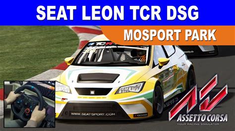 Assetto Corsa Seat Leon Tcr Dsg Mosport Park Logitech G