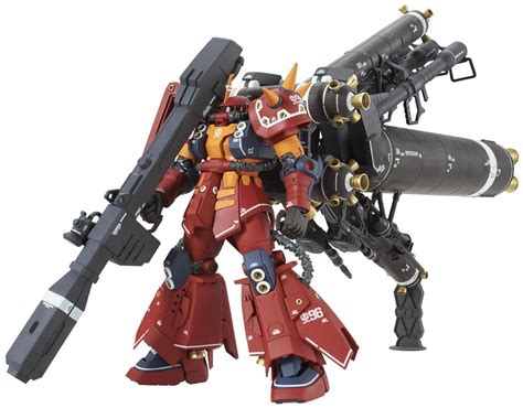 Gundam Master Grade 1100 Scale Model Kit Ms 06r Zaku Ii High Mobility