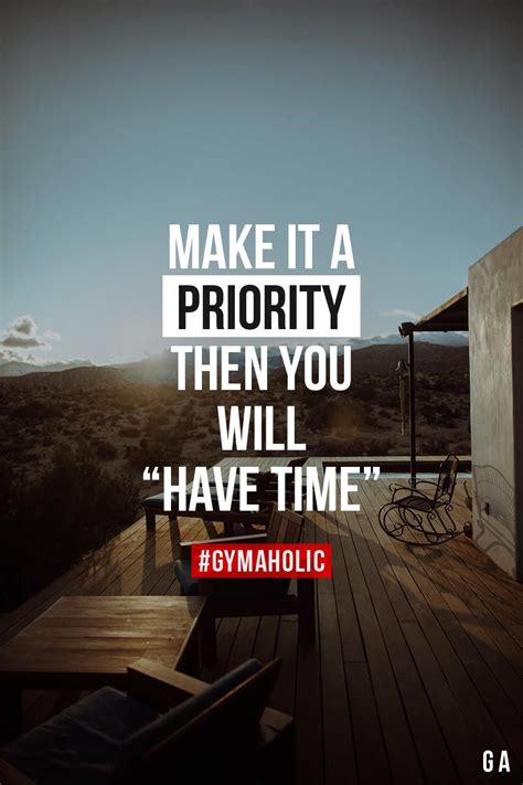 Make It A Priority Fitness Motivation Quotes Motivation