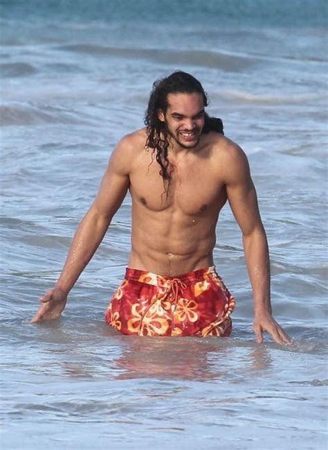 Male Celebrities Joakim Noah Shirtless In St Barts