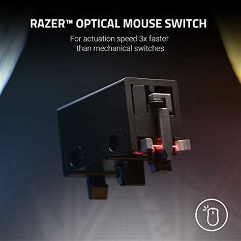 Razer Basilisk V2 Wired Gaming Mouse 20k Dpi Optical Sensor Fastest